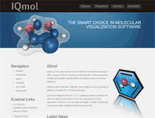 Tablet Screenshot of iqmol.org
